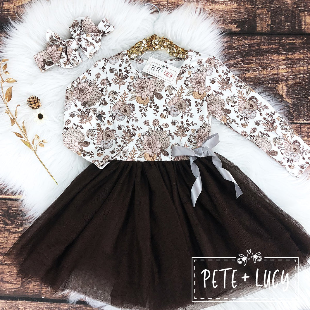 Fancy Fall Tutu Dress