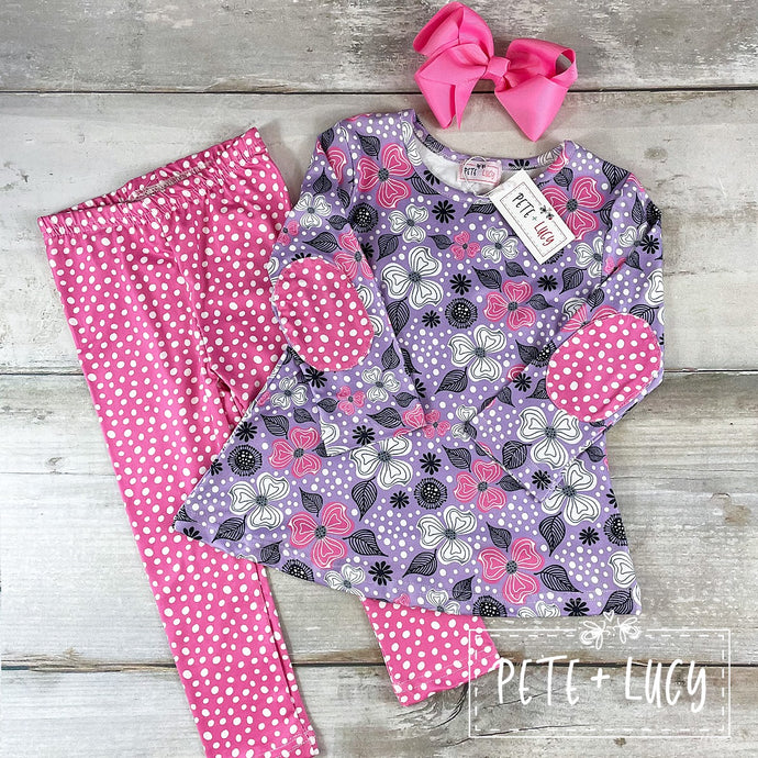 Pop of Posies Pant Set