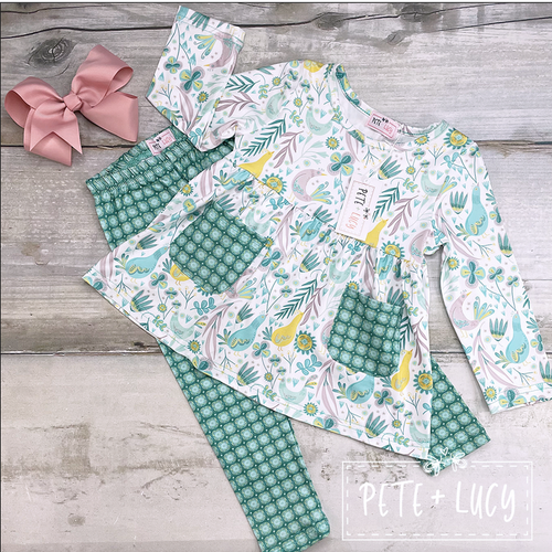 Little Birdie Pant Set